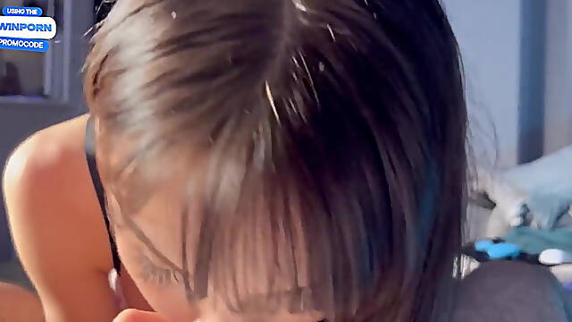 Insatiable Brunette Is Ready To Suck My Cock Every Day