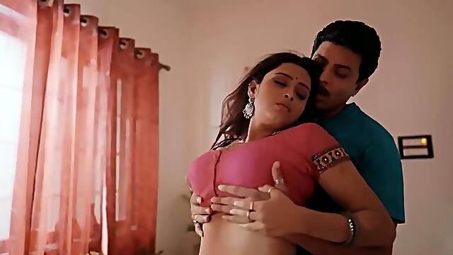 Amateur MILF handjob busty blonde wanks with enthusiasm