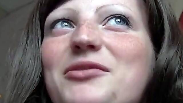 German Amateur Couples Public Bathroom Blowjob and Facial a