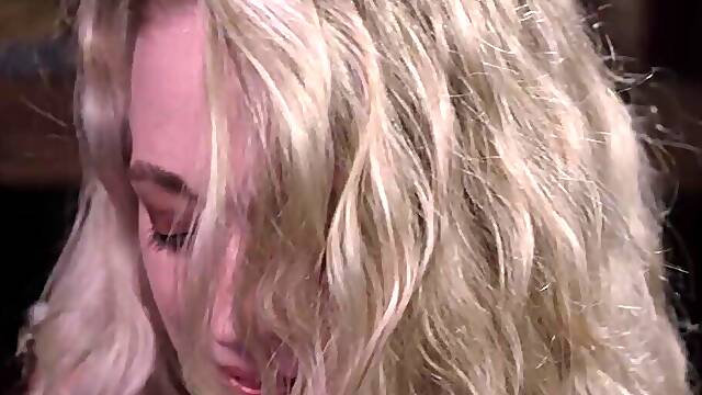 Charlee Chaste Gets Suspended As Dominant Woman Licks Her Snatch - Blond hair girl