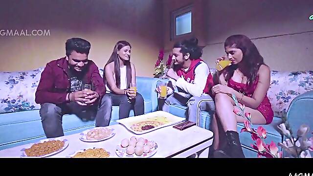 Shudha Bhabi Uncut Episode (2021) Group Sex Hindi Hot Web Series - Indian desi babes