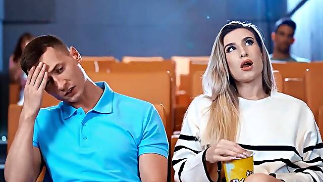 This Movie Sucks, Lets Anal Fuck - Charlie Dean Cheating with Busty Redhead Niky Bimbodoll on Public