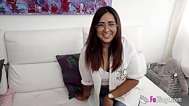 Merely at FAKings: That Babe desperately needs a wang up her butt!