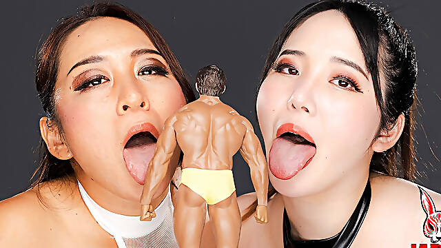 Their Huge Mouths on Your Penis - You Become These Giantesses' Sex Toy